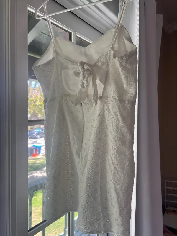 White Graduation Dress Francesca's - Image 2
