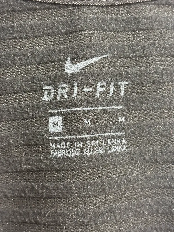 Nike Black Zip Up Long Sleeve - Image 7