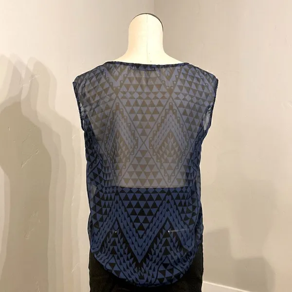 Chloe K Tribal Print Blouse - Image 2