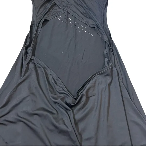 Gymshark Black Open Back Muscle Tank | Women’s Medium - Image 6