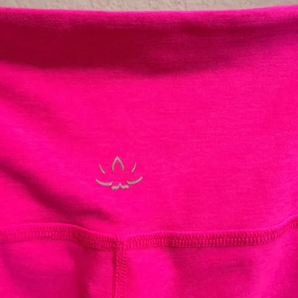 Beyond Yoga 7/8 Leggings Electric Pink Space Dye Womens Large High Waisted‎ - Image 5