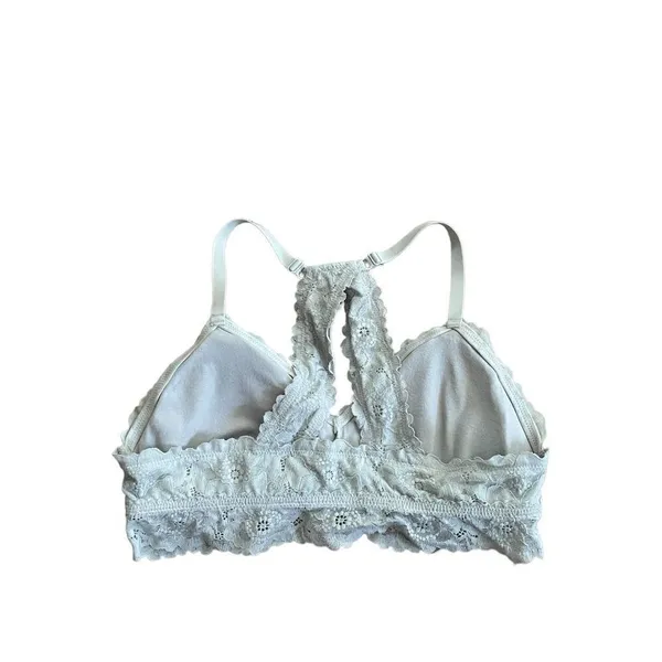‎Aerie grey lace bralette XL - Image 4