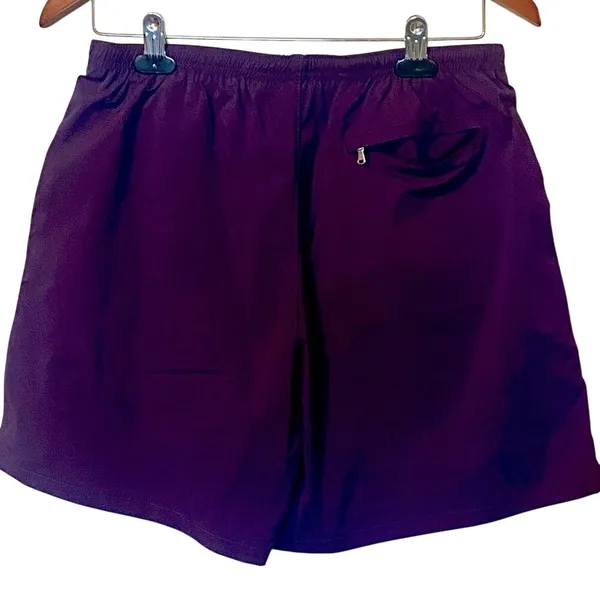 Lands' End Purple Shorts w/ Front Tie and Pockets - Image 3