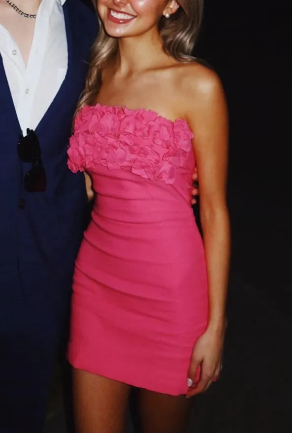 Amanda Uprichard pink Mini Dress - Image 2