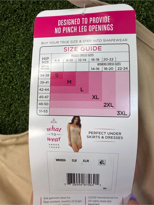 NWT Maidenform Flexees Romper Cool Comfort Shapewear Nude Beige XL - Image 4