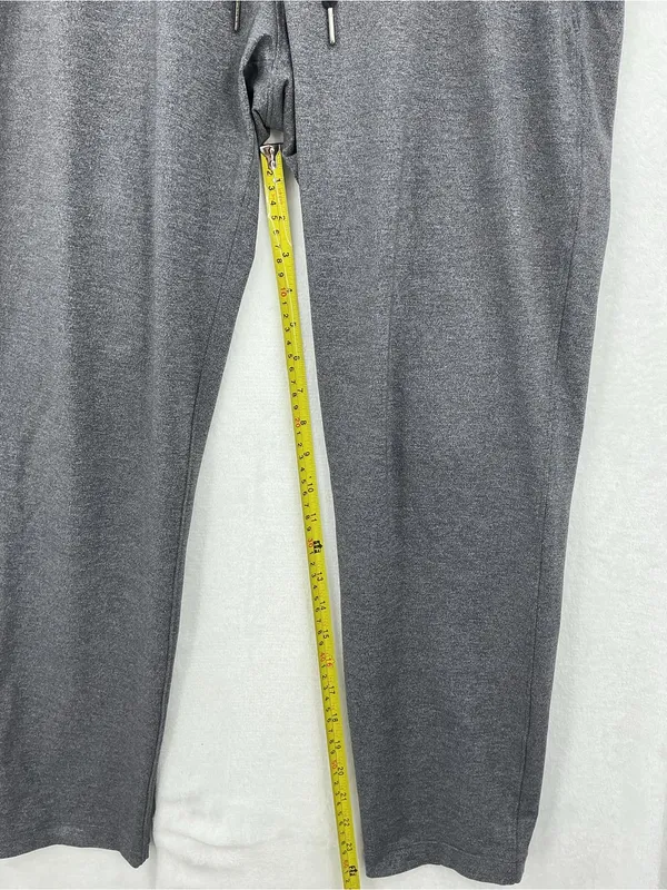 lululemon athletica Heathered Gray Drawstring Joggers 910 - Image 5