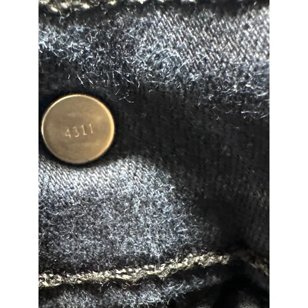 Levi's 512 Skinny Jeans Dark Wash Stretch Denim Classic Style Size‎ 24 - Image 11