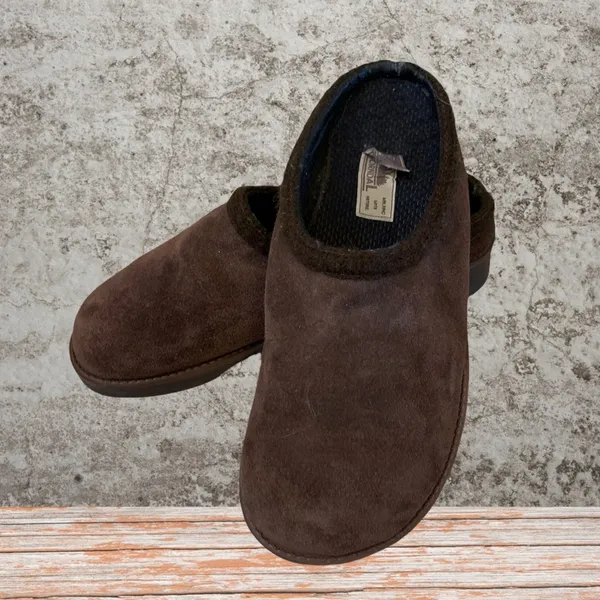 Björndal Brown Clogs Mules Womens 6.5 Slides Winter Shoes Slip On Made in Spain - Image 7