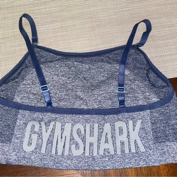 womans size small blue gymshark sports bra - Image 2