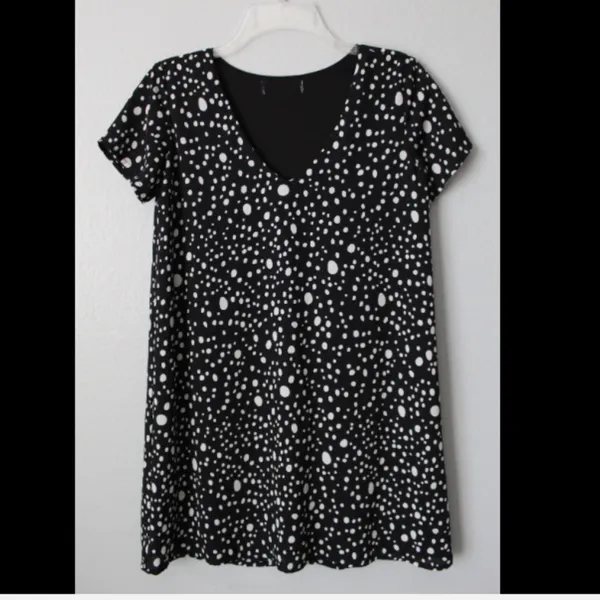 Lulus Mini Polka Dot Dress - Image 5