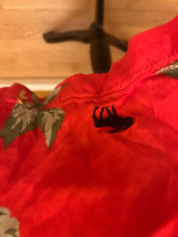 Abercrombie & Fitch Red Floral Sundress Size Medium - Image 3