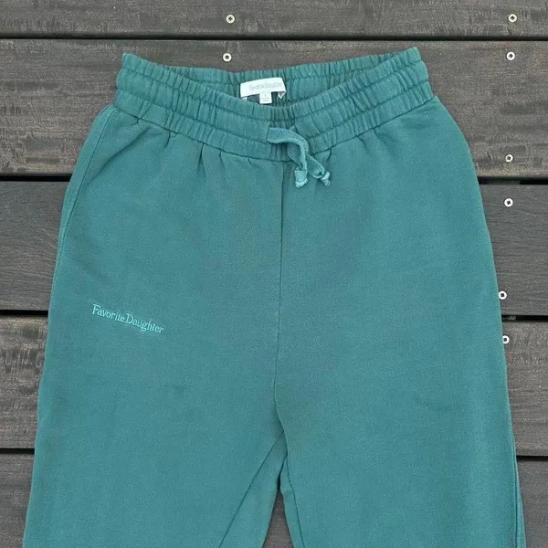 Spruce Green Anthropologie Favorite Daughter Sara Joggers - Image 2