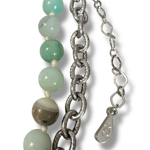 Free People Ariana Ost Bohemian Chunky Layered Think Im Dreaming Necklace NWT - Image 10