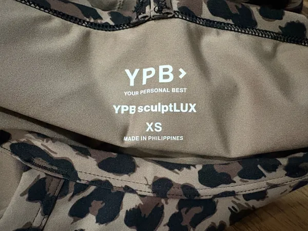 Abercrombie Athletics YPB Tank SculptLUX Square Neck, Cheetah Print - Image 3