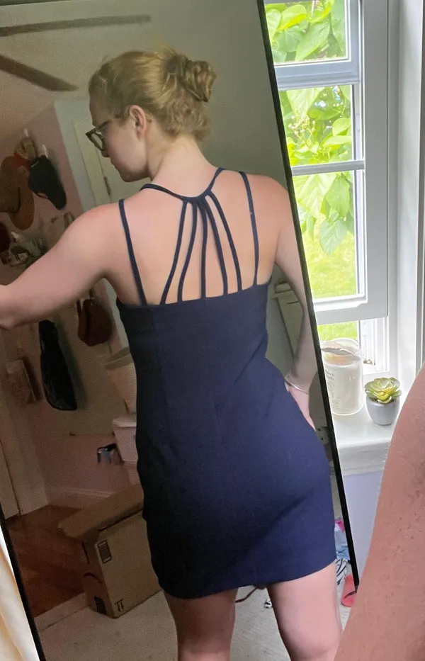 Lulus Navy Blue Semi-Formal / Formal Dress - Image 2