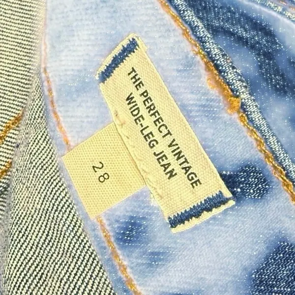 Madewell the Perfect Vintage Wide-Leg Jean Size 28 - Image 8