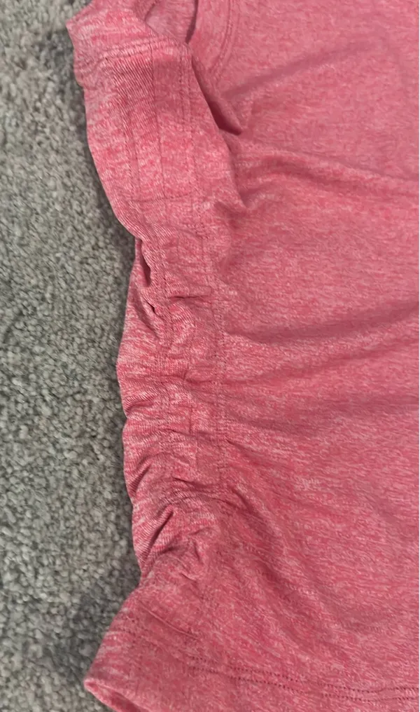 Discontinued coral cinched lululemon tank top - Image 2