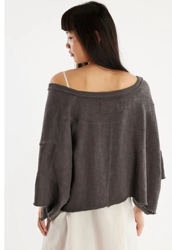 FREE PEOPLE We The Free After Midnight Tee PULLOVER TOP - Image 3