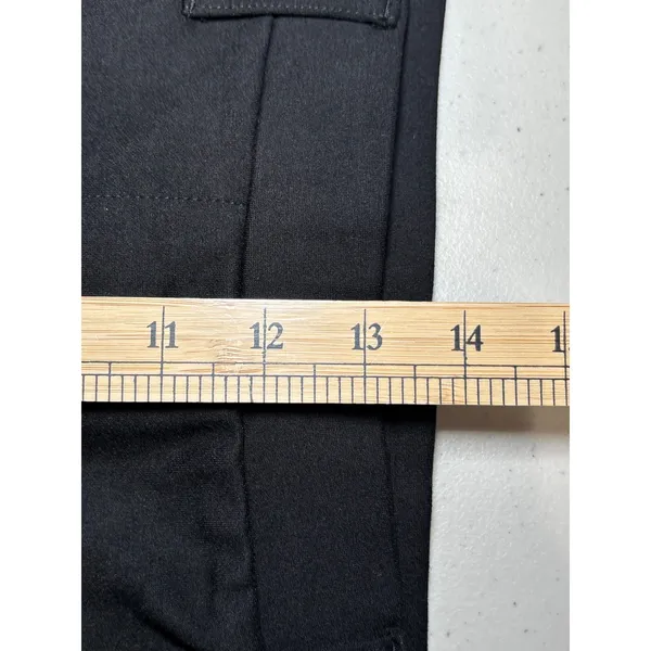 Quince NWT Ultra-Stretch Ponte Straight Leg Pants L Black Trouser - Image 8