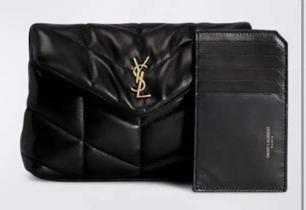 Saint Laurent Lou Puffy Pouch Bag - Image 2