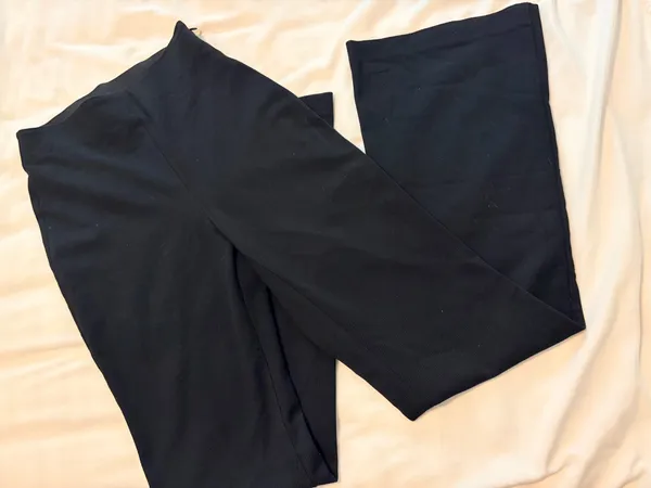 H&M Black Flare Dress Pants - Image 2