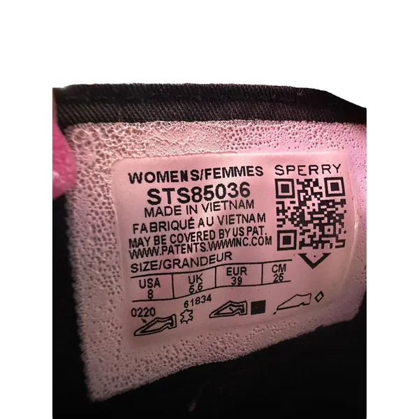 Sperry Top Sider Women’s‎ Size 8 Wayport Mule Black Leather Slip On Shoes #S61-5 - Image 7