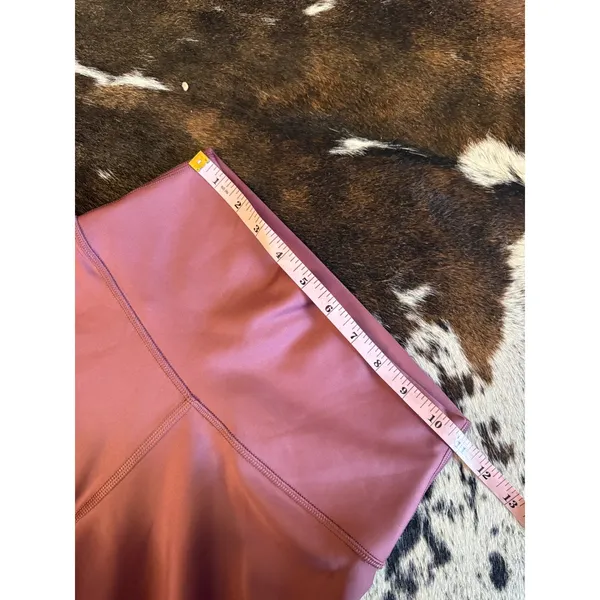 Alo 7/8‎ High-Waist Airlift Legging Airlift Intrigue Bra Set S/M Pink Wild Rose - Image 9