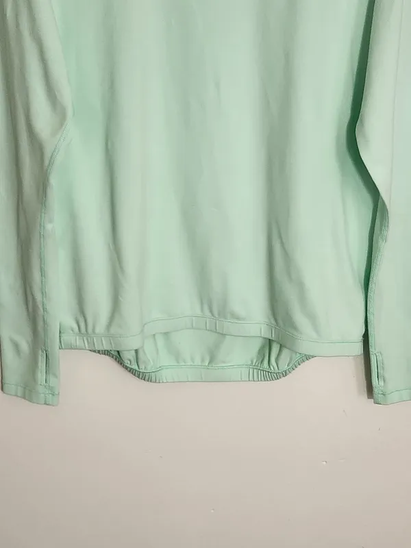 Lululemon Healthy Heart Mint Green Pullover Approx Medium to Large Flaw - Image 4