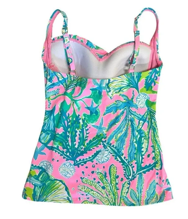 Lilly Pulitzer Mandevilla Baby Hip Nautic Bec Tankini Size 0 - Image 10