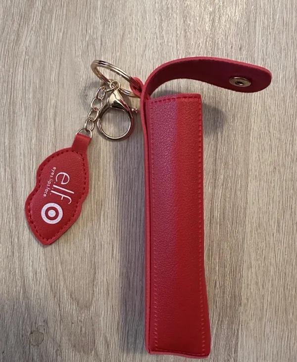 ELF Keychain for lipgloss/makeup with mirror new - Image 3