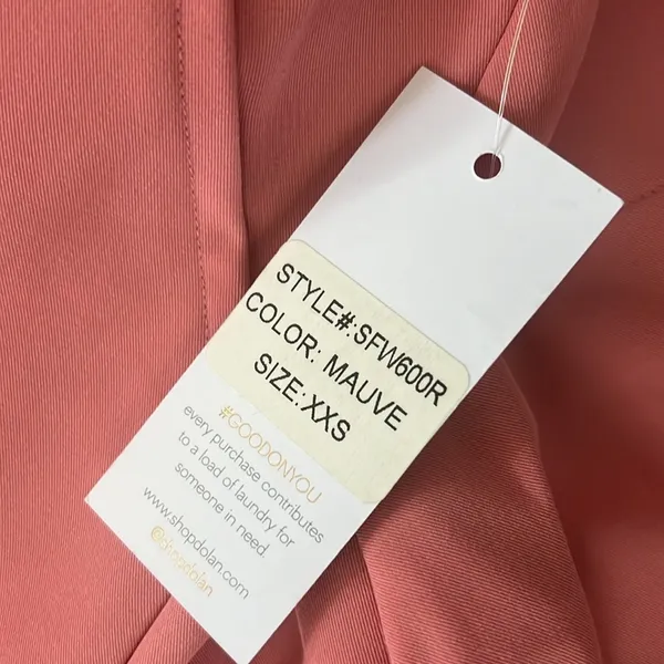 DOLAN Hope 11-Pocket CORE Scrub Jogger Pant in Mauve, Size XXS New w/Tag - Image 10