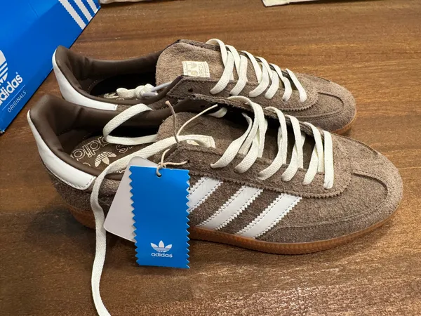 Brown Adidas Sneakers - Image 2