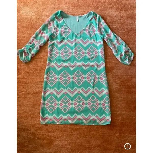 BLUSH Summer mint mini dress - Image 3