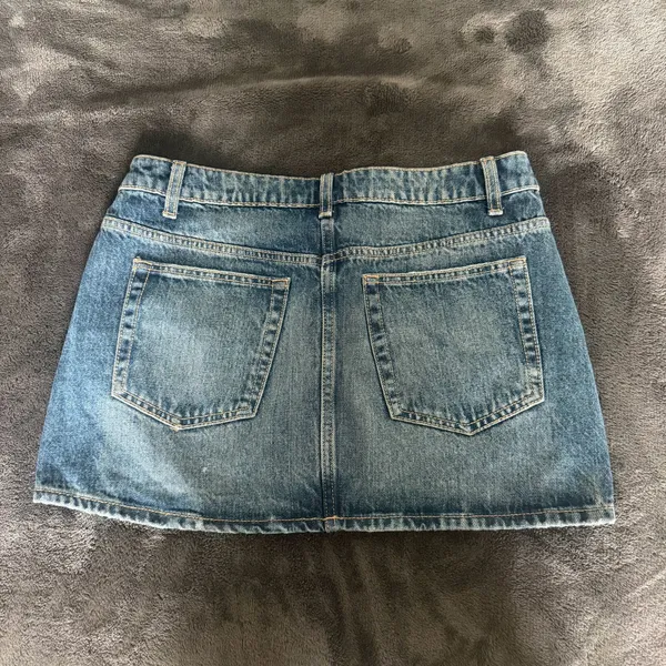 ZARA Denim Mini Skirt - Image 4