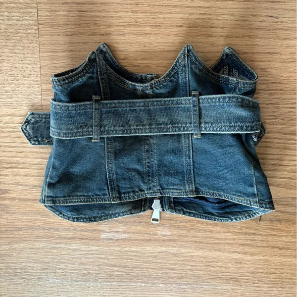 Iamgia denim corset top - Image 2