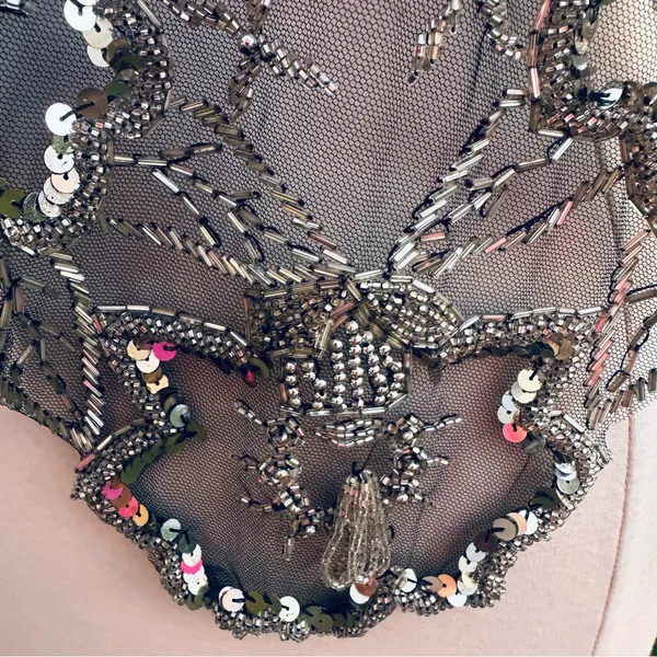 Vintage Beaded Cape - Image 12