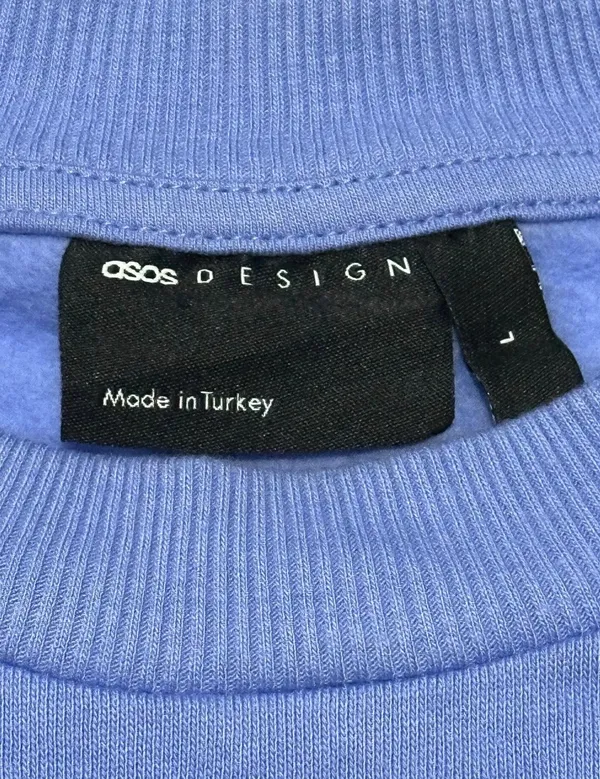 ASOS Design Essential Drop Shoulder Pocket Sweatshirt - Image 8