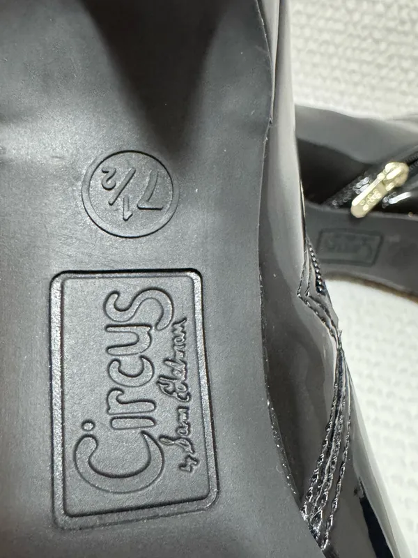 Circus by Sam Edelman Keri bootie 7,5 patent black leather - Image 10