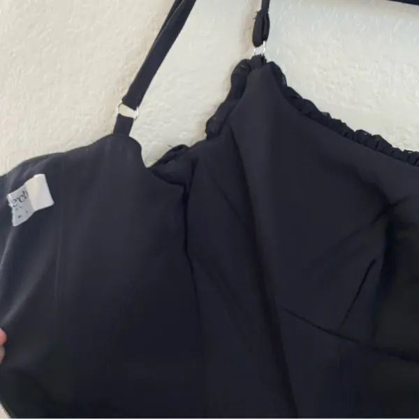 House of CB‎ Freyja black gathered corset dress size XS - Image 11