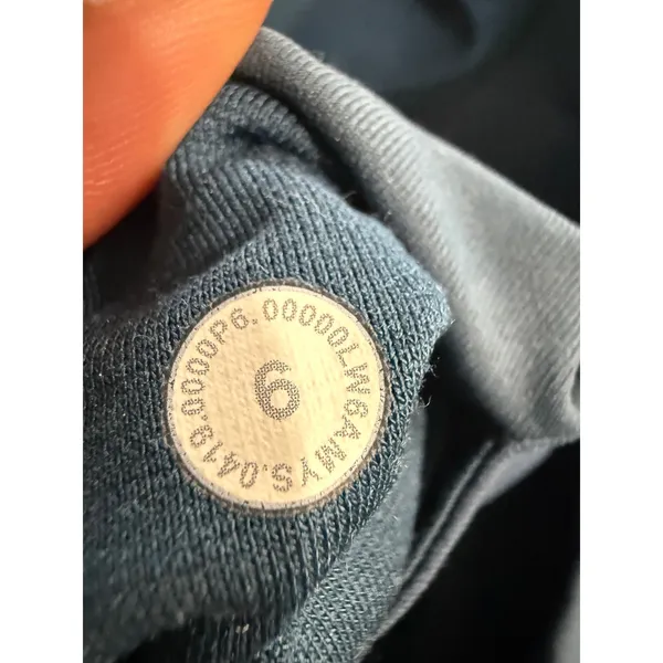 Lululemon‎ All The Right Places High Rise Crop 23" Leggings Teal Blue Womens 6 - Image 5
