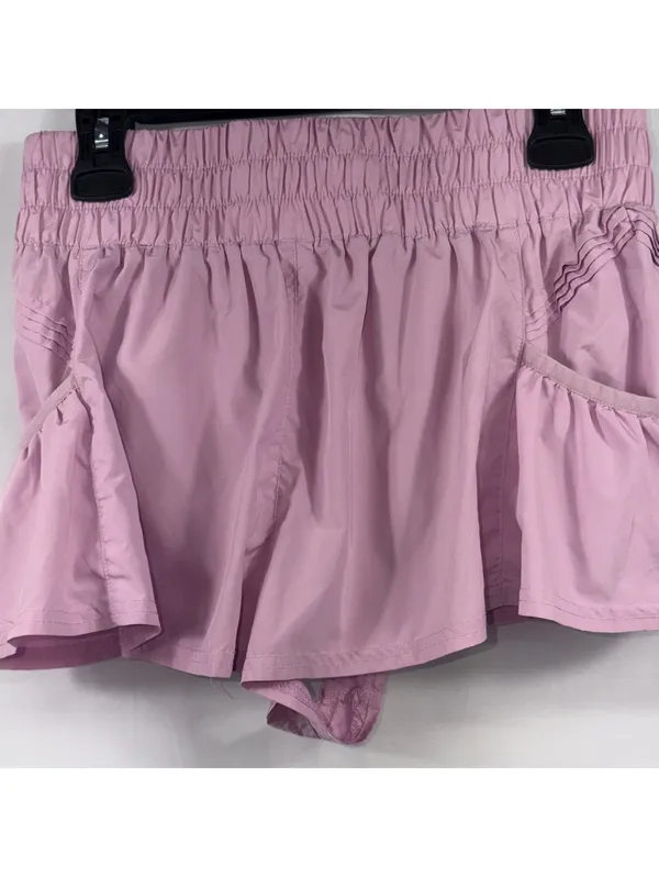 Free People Movement Pink Running Shorts SP - Image 6
