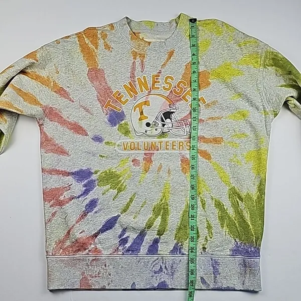 Tailgate -810 Womens Tennessee Volunteers Football Tie Dye Pullover Sweatshirt S - Image 8