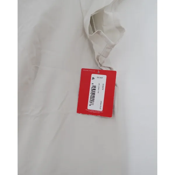 Spanx‎ Get Moving Yes Pleats Tee White Cloud Short Sleeve Top Small - Image 4