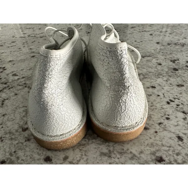 Tory Burch Bergen crackled leather chukka boots Sz 8 - Image 4