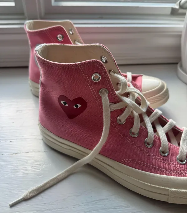 Converse x PLAY Comme des Garçons pink - Image 3