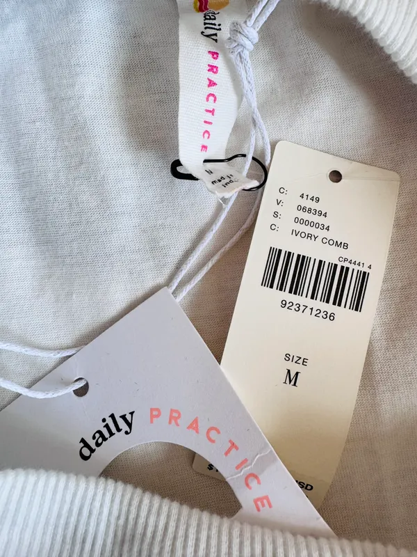 Anthropologie Daily Practice Sporty Twofer Mini Dress, Size M - Image 11