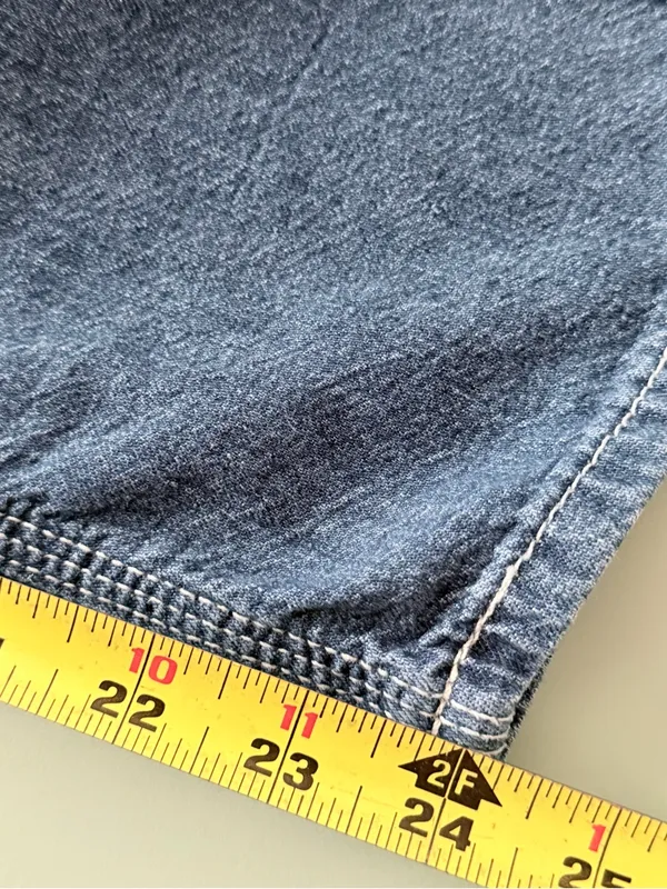 Free People Chloe Baby Barrel Jeans Womens Size Small 100% Cotton OB985403 - Image 10
