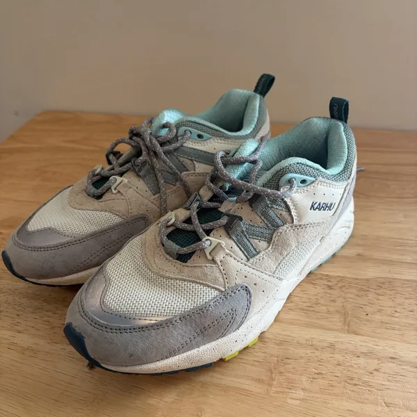 Karhu Fusion 2.0 Trainers Ultimate Gray And‎ Iceberg Green Size 6 Tennis Shoes - Image 3