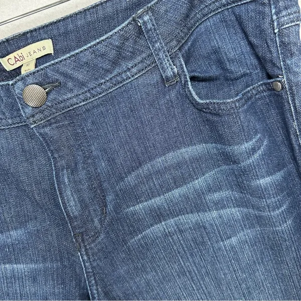 Cabi Blue Jeans Womens 16 Denim Flare 511R Stretchy Dark Wash Comfort Pants - Image 4