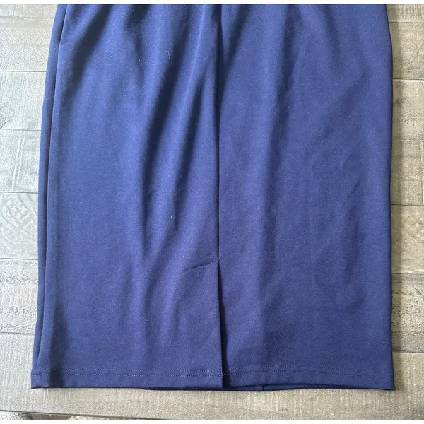 VFemage Women's black white strip navy blue vintage-style‎ sailor dress Size 12 - Image 10